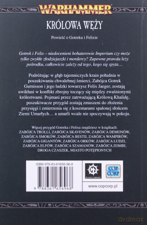 Królowa Węży. Przygody Gotreka i Felixa - Josh Reynolds [KSIĄŻKA]