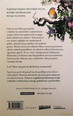 Tajemniczy ogród. Opowieść filmowa - Linda Chapman [KSIĄŻKA]