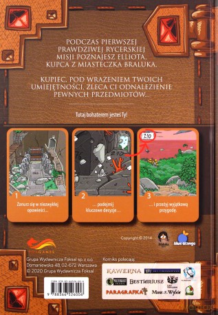 Ukryte miasto. Rycerze komiksy paragrafowe (Tom 3) [KOMIKS]