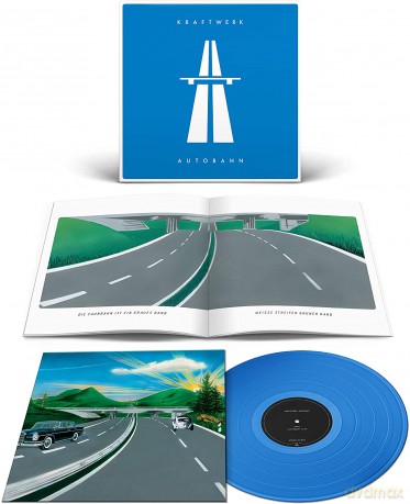Kraftwerk: Autobahn (Blue) [Winyl]