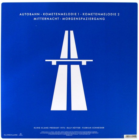 Kraftwerk: Autobahn (Blue) [Winyl]