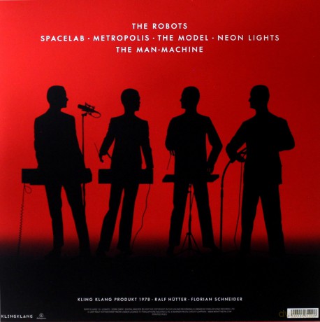 Kraftwerk: The Man-Machine (Red) [Winyl]
