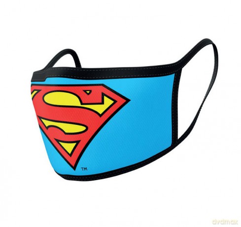 Superman - maseczka ochronna 2-pak Logo