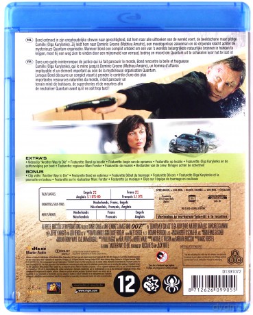 007 James Bond Quantum Of Solace [Blu-Ray]