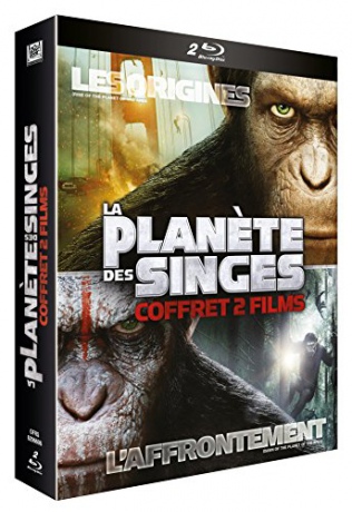 Rise of the Planet of the Apes / Dawn of the Planet of the Apes (Geneza planety małp / Ewolucja planety małp) [BOX] [2xBlu-Ray]