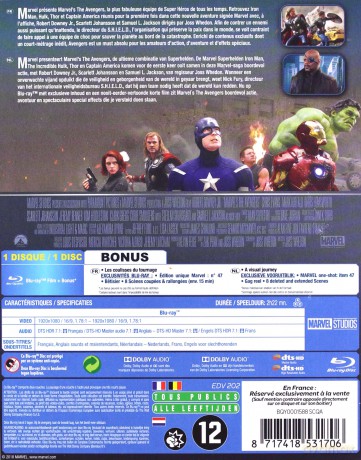 Avengers [Blu-Ray]