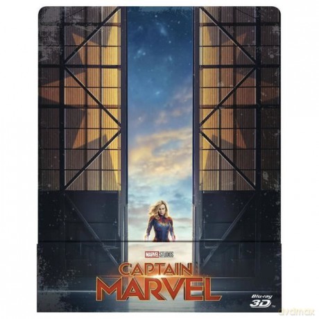 Captain Marvel (Kapitan Marvel) (steelbook) [Blu-Ray 3D]+[Blu-Ray]