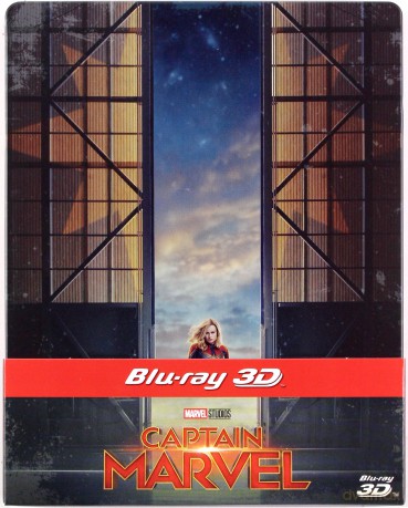 Captain Marvel (Kapitan Marvel) (steelbook) [Blu-Ray 3D]+[Blu-Ray]