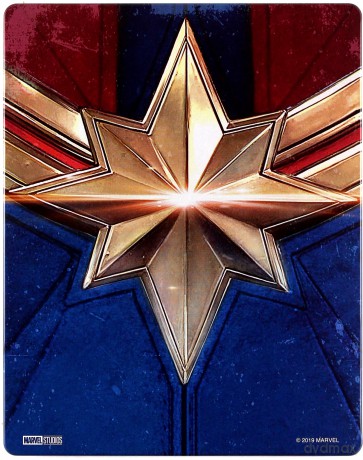 Captain Marvel (Kapitan Marvel) (steelbook) [Blu-Ray 3D]+[Blu-Ray]