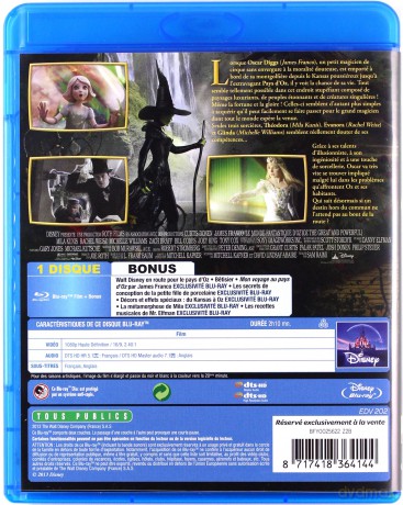 Oz the Great and Powerful (Oz: Wielki i Potężny) [Blu-Ray]