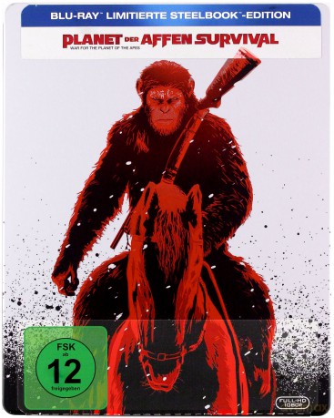 War for the Planet of the Apes (Wojna o planetę małp) (steelbook) [Blu-Ray]