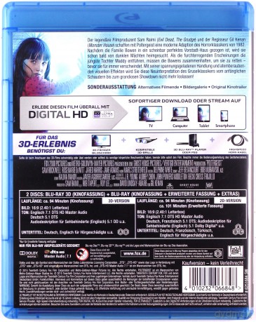 Poltergeist [Blu-Ray 3D]+[Blu-Ray]