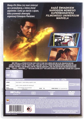 Shang-Chi i legenda dziesięciu pierścieni [DVD]