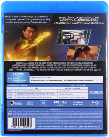 Shang-Chi i legenda dziesięciu pierścieni [Blu-Ray]