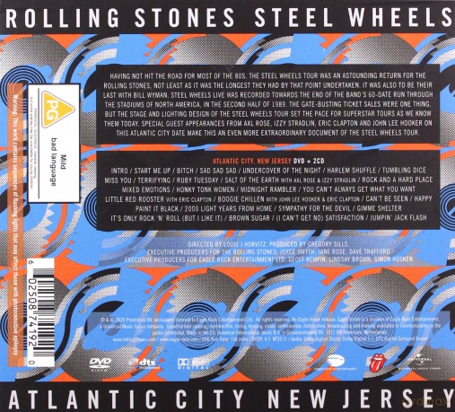 The Rolling Stones: Steel Wheels Live [DVD]+[2CD]
