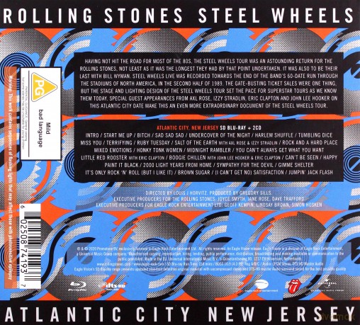 The Rolling Stones: Steel Wheels Live [Blu-Ray]+[2CD]
