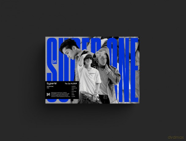 SuperM: SuperM The 1st 'Album SuperM' - Unit B Ver. Baekhyun, Mark, Lukas International Edition [CD]