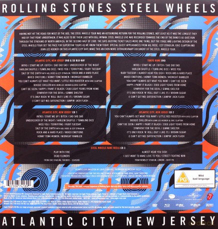 The Rolling Stones: Steel Wheels Live (Limited) [BOX] [Blu-Ray]+[2DVD]+[3CD]
