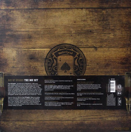 Motorhead: Ace Of Spades [8xWinyl]+[DVD]
