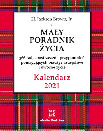 Kalendarz 2021 Mały poradnik życia - H. Jackson Brown [KALENDARZ]