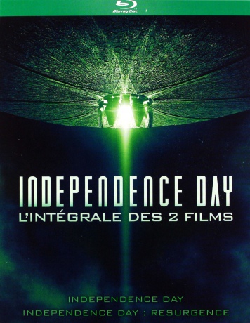 Independence Day / Independence Day Resurgence (Dzień Niepodległości / Odrodzenie) [BOX] [2xBlu-Ray]