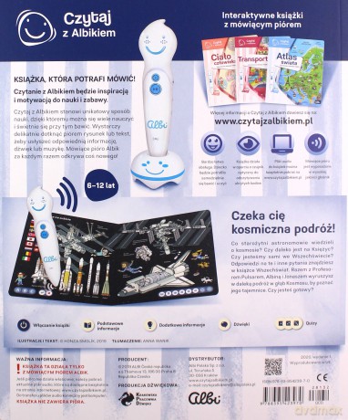 Czytaj z Albikiem. Wszechświat [KSIĄŻKA]