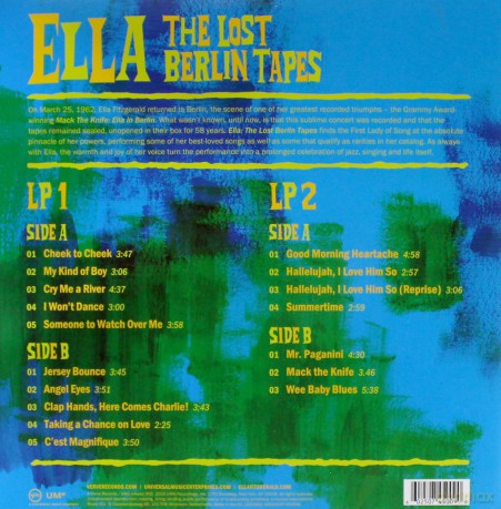 Ella Fitzgerald: The Lost Berlin Tapes [2xWinyl]