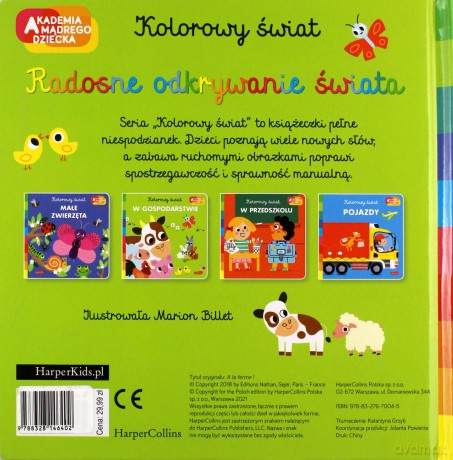 Akademia mądrego dziecka. W gospodarstwie. Kolorowy świat - Marion Billet [KSIĄŻKA]