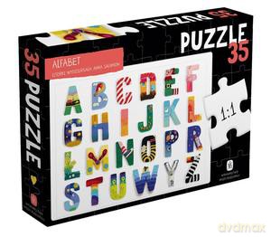 Alfabet 35 el. (wiek: 2+ lat) - Anna Salamon, Anna Salamon [PUZZLE]