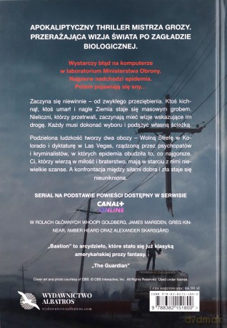 Bastion (wydanie filmowe) - Stephen King [KSIĄŻKA]