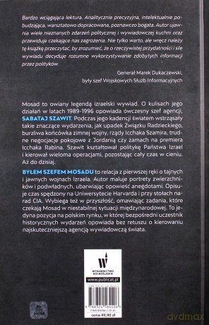 Byłem szefem Mosadu - Sabataj Szawit [KSIĄŻKA]