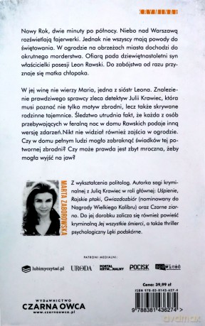 Czarne ziarno - Marta Zaborowska [KSIĄŻKA]