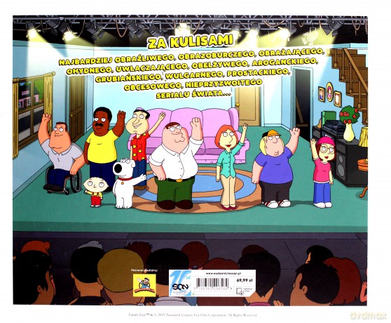 Family Guy. Za kulisami. Ilustrowana historia - Frasier Moore [KSIĄŻKA]