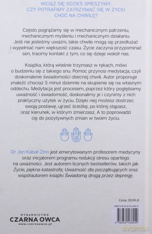Gdziekolwiek jesteś, bądź - Jon Kabat-Zinn [KSIĄŻKA]