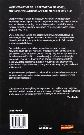 II Wojna Światowa na morzu - Craig Symonds [KSIĄŻKA]