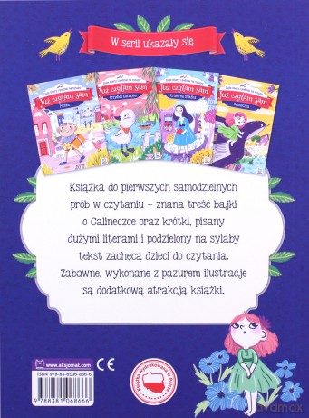 Już czytam sam. Calineczka. Duże litery i podział na sylaby - Anna Podgórska [KSIĄŻKA]