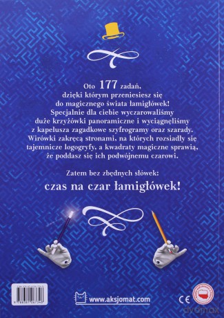 Księga magicznych łamigłówek [KSIĄŻKA]