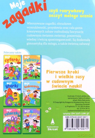 Moje zagadki - Sabina Grabias [KSIĄŻKA]
