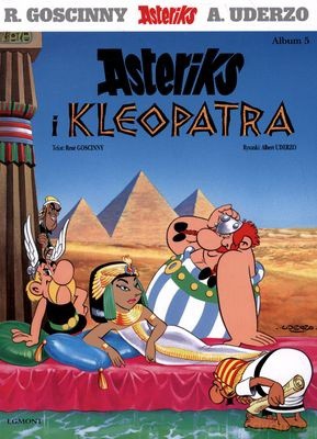 Asteriks i Kleopatera Album 5 - Rene Goscinny, Albert Uderzo [KSIĄŻKA]