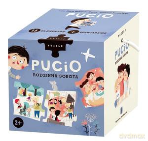 Pucio. Rodzinna sobota (wiek: 2+ lat) - Marta Galewska-Kustra, Joanna Kłos [PUZZLE]