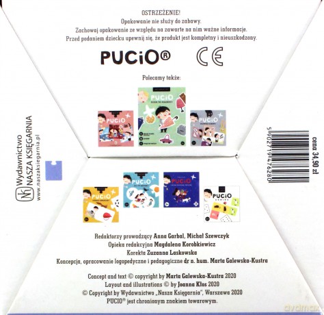 Pucio. Rodzinna sobota (wiek: 2+ lat) - Marta Galewska-Kustra, Joanna Kłos [PUZZLE]