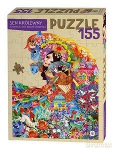 Sen królewny (wiek: 3+ lat) - Ewa Beniak-Haremska, Ewa Beniak-Haremska [PUZZLE]