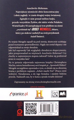 Spowiedź doktora Mengele - Christopher Macht [KSIĄŻKA]