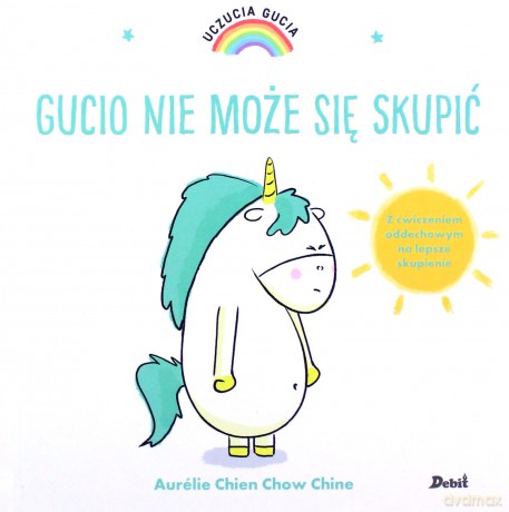 Uczucia Gucia. Gucio nie może się skupić - Chien Chow Chine Aurelie [KSIĄŻKA]