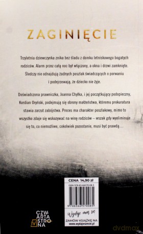 Zaginięcie (pocket) - Remigiusz Mróz [KSIĄŻKA]
