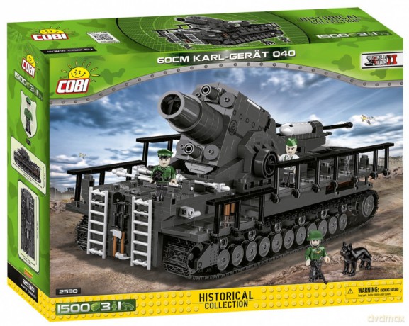 Armia 60 cm Karl-Gerat 040 (600MM) [KLOCKI]