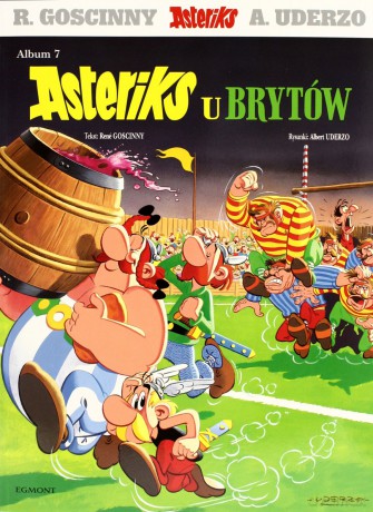 Asteriks U Brytów - Rene Goscinny, Albert Uderzo [KSIĄŻKA]