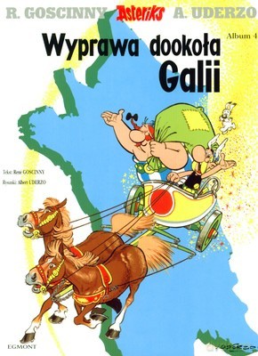 Asteriks Wyprawa Dookoła Galii - R.Goscinny, A.Uderzo [KSIĄŻKA]