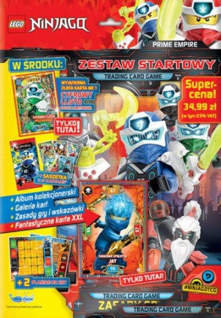 Kolekcja kart LEGO Ninjago zestaw startowy [KLOCKI]