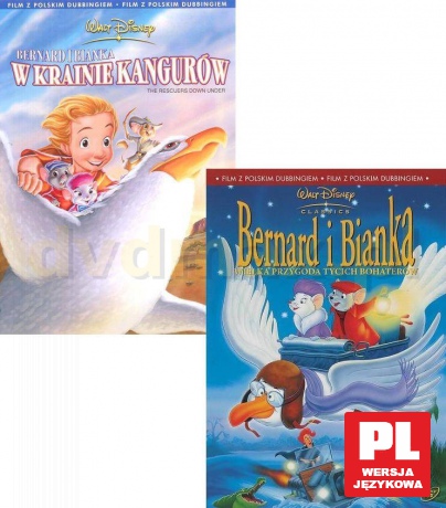 Bernard i Bianka / Bernard i Bianka w Krainie Kangurów (Disney) [2DVD]